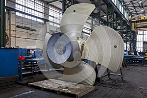 New propeller in the hall