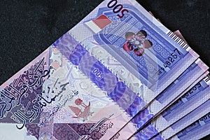 New 500 Qatari Riyal banknote