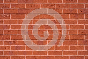 New red brick wall background
