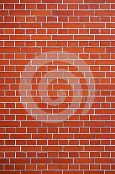 New red brick wall background