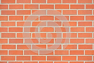 New red brick wall texture background