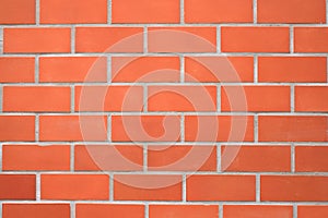 New red brick wall textured background