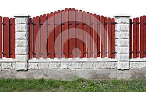 New red fence