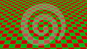 New red green rotated checker board animated