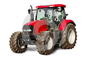 New red tractor