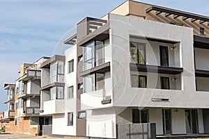 New residential area in Brasov, Romania