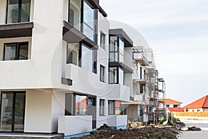 New residential area in Brasov, Romania