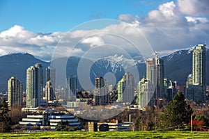 New Residential Area in Burnaby City