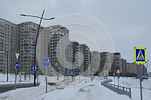 A new residential complex built specifically for the World Cup finals in football in Russia, Nizhny Novgorod photo
