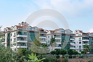 New residential complex in Tosmur, Alanya on the banks of the river