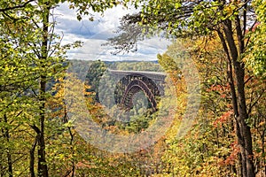 The New River Gorge Bridge In West Virginia