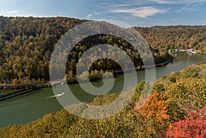 New River from Hawks Nest Overlook