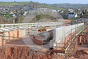 Road Bridge under construction