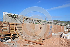 New road bridge under construction