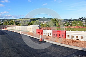 New road bridge under construction