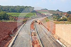 New Road bypass under construction