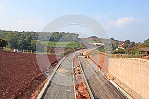 New Road bypass under construction