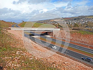 New road bypass in use