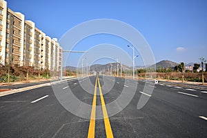 New road and infrastructure use