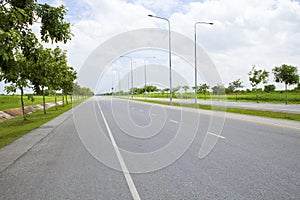 New road and infrastructure use for goverment service transportation