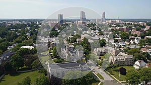New Rochelle, New York State, Downtown, College of New Rochelle, Aerial Flying