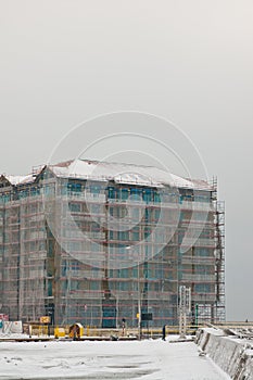 New seaside hotel under construction