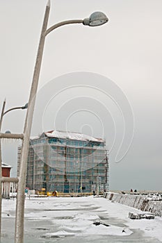 New seaside hotel under construction