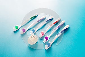 New set toothbrushes.