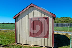 new shed outdoor