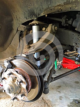 New shock absorber for Pickup truck