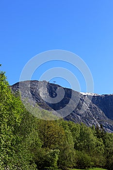 The new Skylift cable car in Loen.