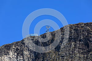 The new Skylift course in Loen in Norway.