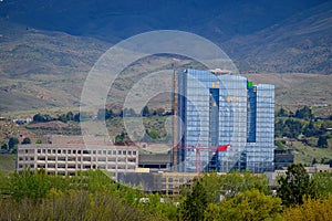 New skyscraper construction in Boise Idaho