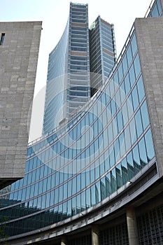 New skyscraper in Milan, Italy