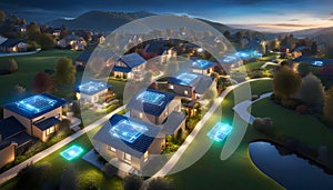 New smart homes in the digital community