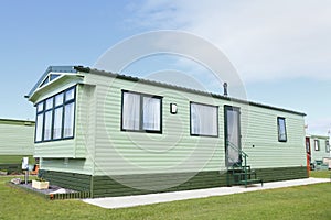 New static trailer home caravan