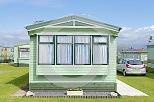 New static trailer home caravan