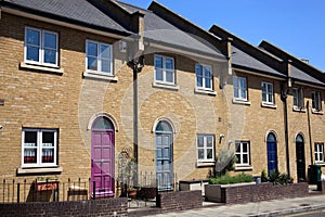 New terraced houses