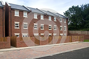 New terraced housing