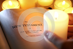 New Testament by Candlelight photo