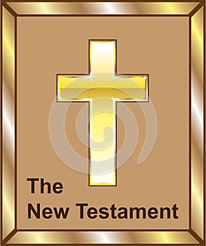 The New Testament Golden cross