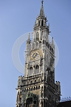 New Town Hall's Tower, Munich, Bavaria, Germany