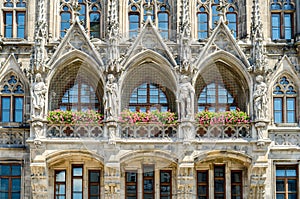 The New Town Hall is a town hall at the northern part of Marienplatz in Munich, Bavaria