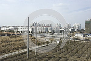 New town in suburb china