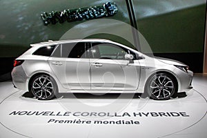 New Toyota Corolla touring hybrid car