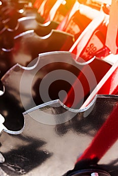 New tractor disc harrow