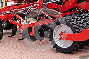 New tractor plow for seasonal land cultivation