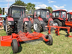 New tractors and agricultural machineries