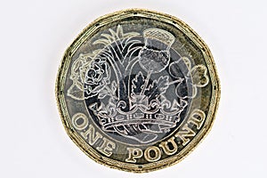 New UK pound coin