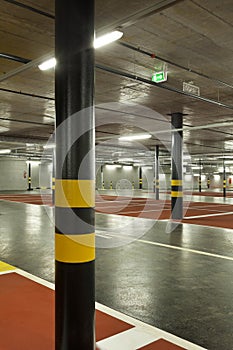 New underground parking